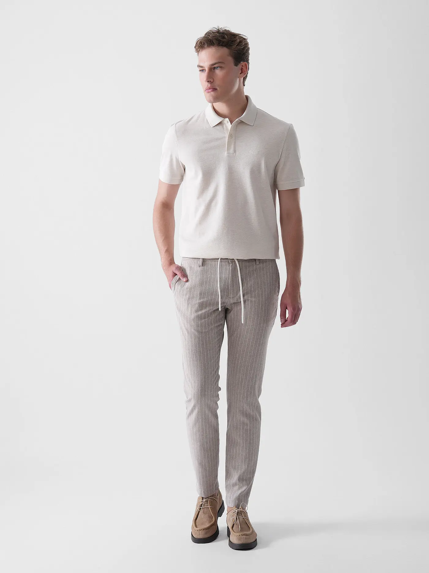 BOSS | Poloshirt Regular Fit PALLAS | creme